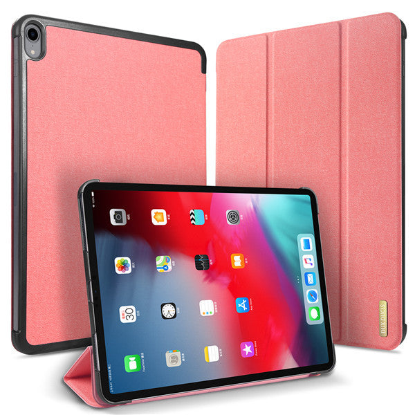 Apple iPad Pro 11 (2018), mappa tok, Smart Case, Dux Ducis Domo, rózsaszín