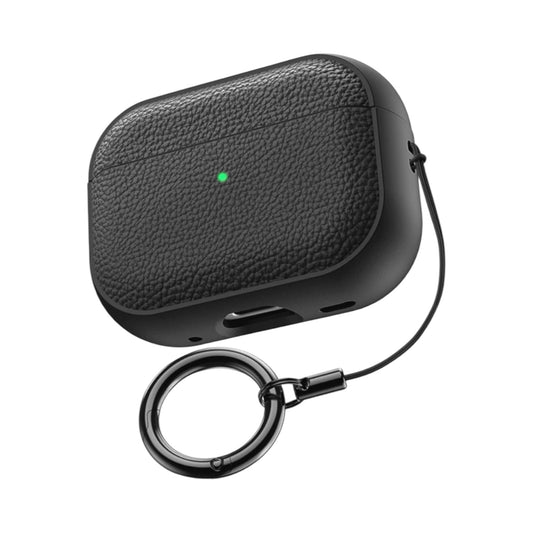 AirPods tok bőrhatású textúrával, kulcstartóval - AirPods tokok - Domshop a Domshop kínálatából