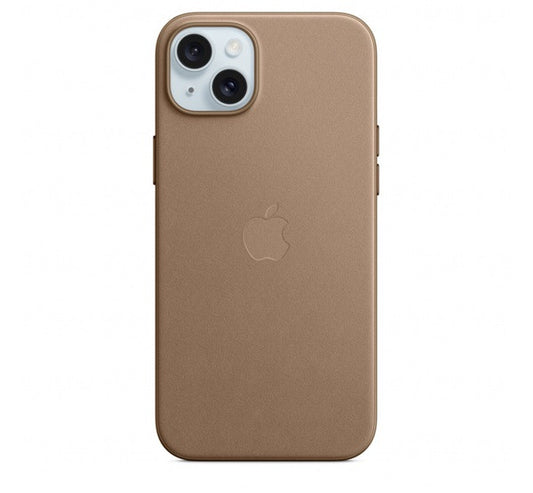 Apple iPhone 15 Plus FineWoven-szövettok MagSafe, vakondszürke - iPhone 15 Plus tok a Domshop kínálatából