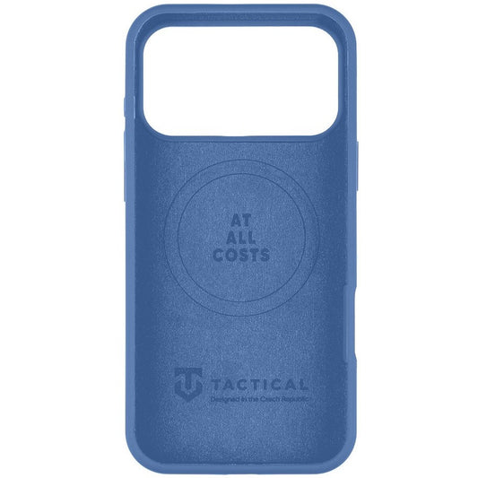 Apple iPhone 17 Pro Max, Szilikon tok, mikrofiber plüss belső, Magsafe kompatibilis, Tactical MagForce Velvet Smoothie, kék - iPhone 17 Pro Max tok a Domshop kínálatából