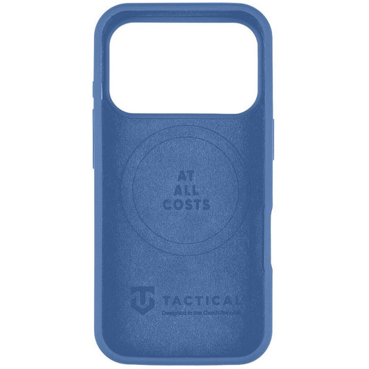 Apple iPhone 17 Pro, Szilikon tok, mikrofiber plüss belső, Magsafe kompatibilis, Tactical MagForce Velvet Smoothie, kék - iPhone 17 Pro tok a Domshop kínálatából