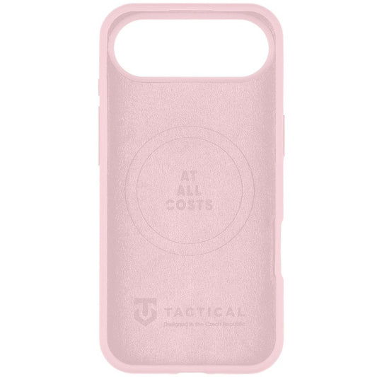 Apple iPhone Air (2025), Szilikon tok, mikrofiber plüss belső, Magsafe kompatibilis, Tactical MagForce Velvet Smoothie, rózsaszín - iPhone 17 Air tok a Domshop kínálatából