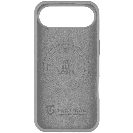 Apple iPhone Air (2025), Szilikon tok, mikrofiber plüss belső, Magsafe kompatibilis, Tactical MagForce Velvet Smoothie, világosszürke - iPhone 17 Air tok a Domshop kínálatából