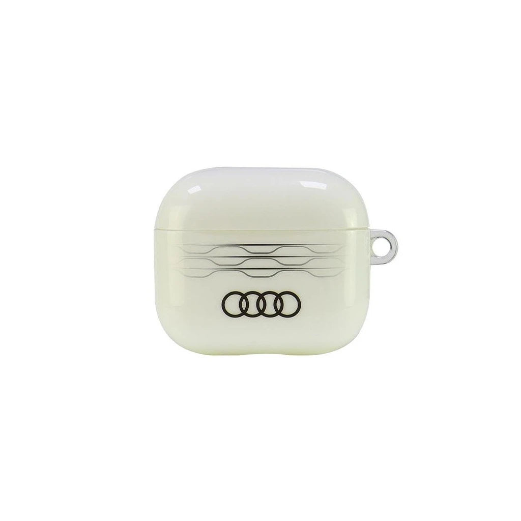 Audi IML Geometric Pattern AirPods 3 tok készülékhez fehér AU-IMLAP3-A6/D3-WE - AirPods 3 tok a Domshop kínálatából