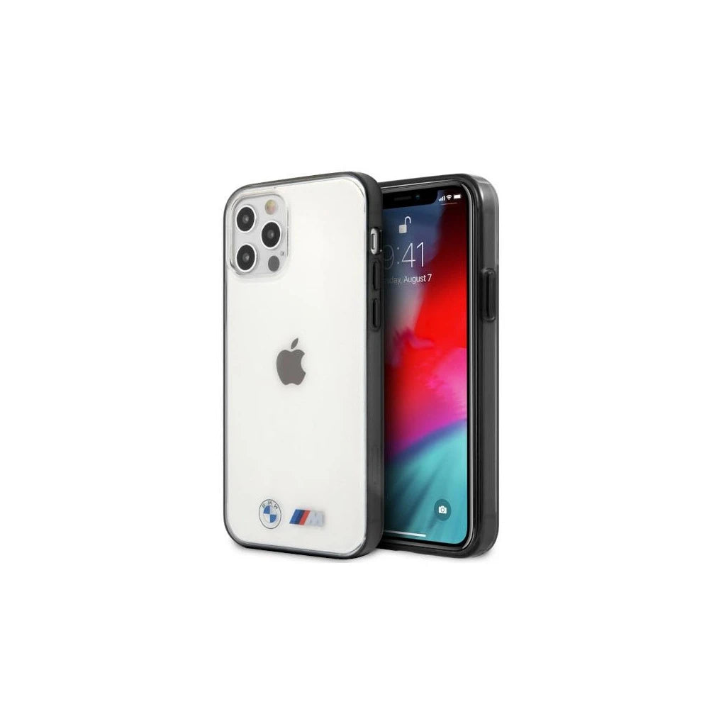 BMW BMHCP12LMBTOK iPhone 12 Pro Max 6,7" készülékhez átlátszó kemény tok Sandblast - iPhone 12 Pro Max tok a Domshop kínálatából