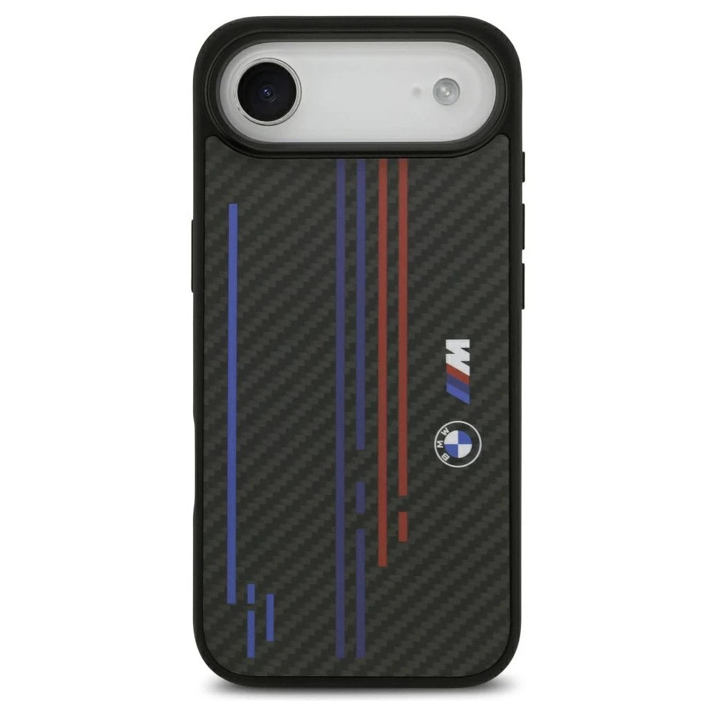 BMW M Kevlar Lines & Logo MagSafe iPhone Air készülékhez fekete - iPhone 17 Air tok a Domshop kínálatából