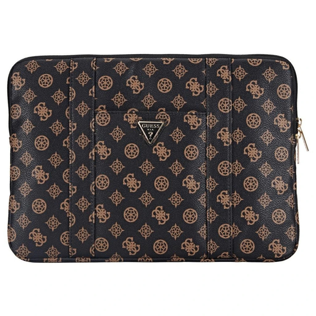 Bag Guess tok 14" Peony Pocket Triangle fekete - 12-14" laptop táskák a Domshop kínálatából