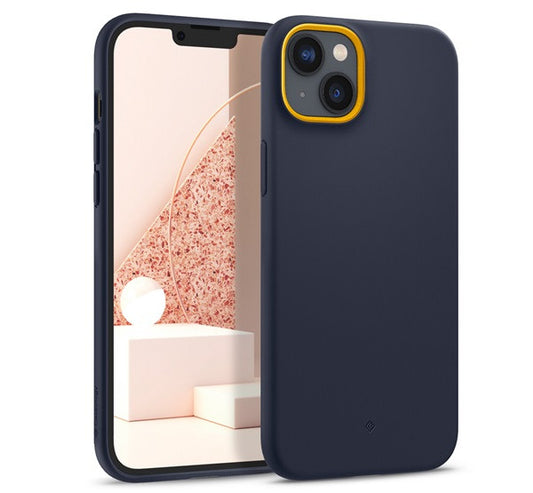 Caseology Nano Pop Apple iPhone 14 Plus Blueberry Navy tok, kék - iPhone 14 Plus tok a Domshop kínálatából