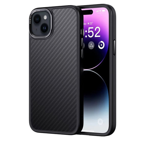Comma Kevlar iPhone 15 Plus Magsafe tok, fekete - iPhone 15 Plus tok a Domshop kínálatából