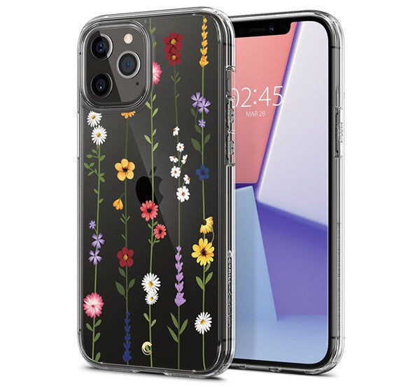 Cyrill by Spigen Apple iPhone 12 Pro Max Cecile tok, Flower Garden - iPhone 12 Pro Max tok a Domshop kínálatából