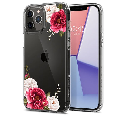 Cyrill by Spigen Apple iPhone 12 Pro Max Cecile tok, Red Floral - iPhone 12 Pro Max tok a Domshop kínálatából