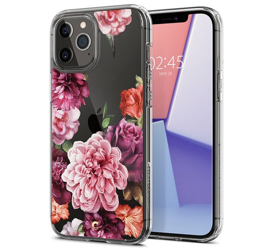 Cyrill by Spigen Apple iPhone 12 Pro Max Cecile tok, Rose Floral - iPhone 12 Pro Max tok a Domshop kínálatából