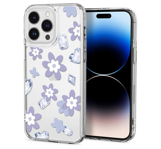 Cyrill by Spigen Apple iPhone 14 Pro tok, Cecile Crystal Garden - iPhone 14 Pro tok a Domshop kínálatából