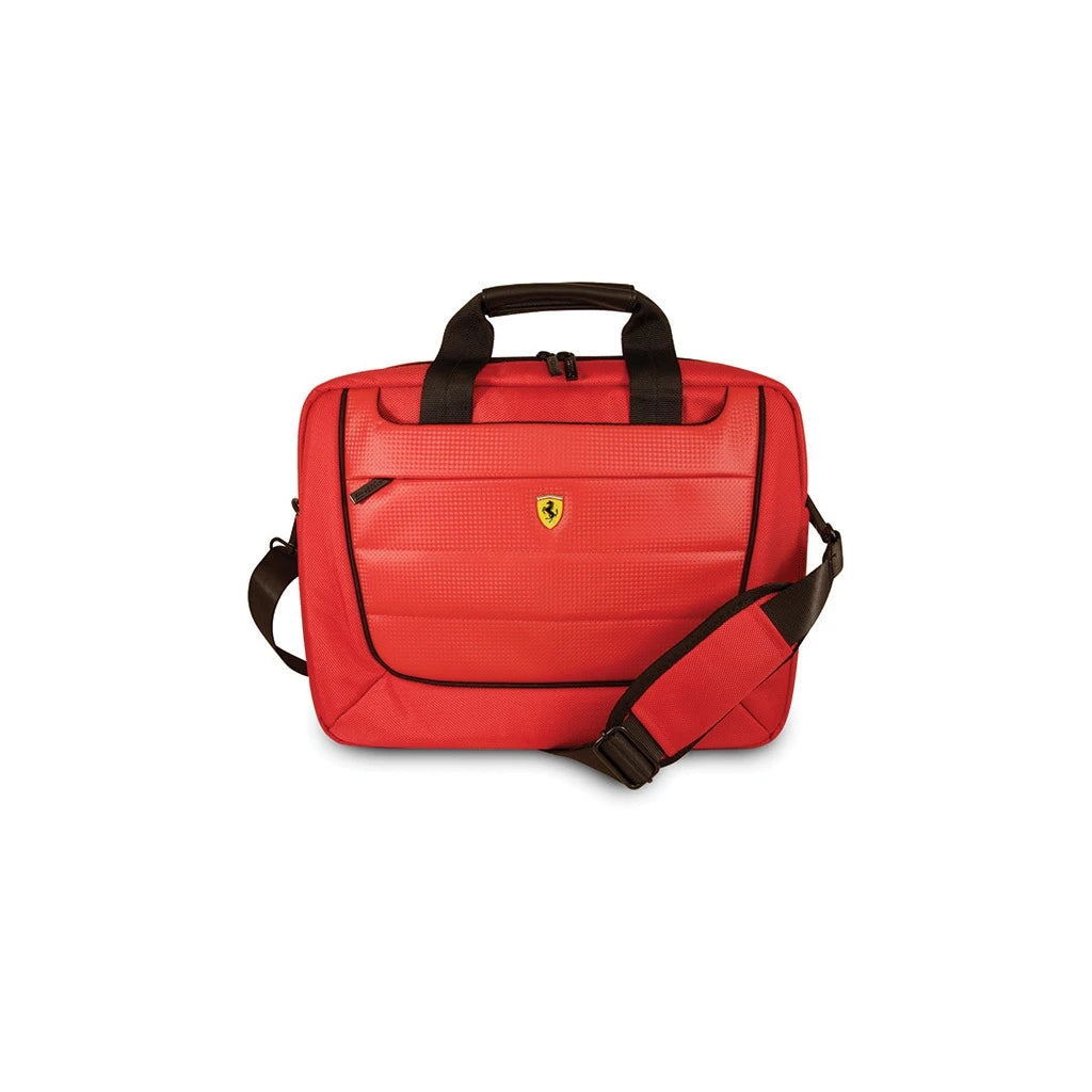 Ferrari táska FECB15RE 16" laptophoz Scuderia Collection piros - 15-16" laptop táskák a Domshop kínálatából