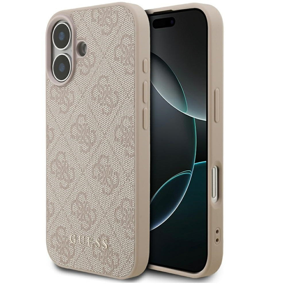 Guess 4G Classic Apple iPhone 17 hátlap tok, rózsaszín - iPhone 17 tok a Domshop kínálatából