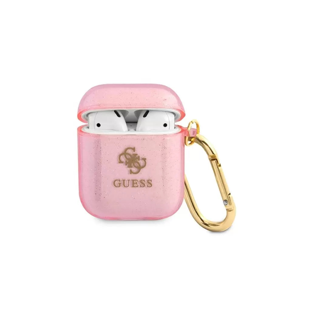 Guess Apple Airpods tok pink GUA2UCG4GP - AirPods 1/2 tok a Domshop kínálatából