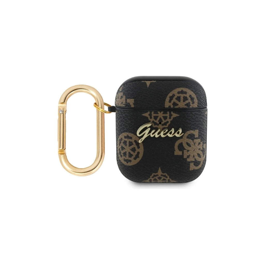 Guess GUA2PG4GPK AirPods 1/2 készülékhez tok fekete 4G Hook - AirPods 1/2 tok a Domshop kínálatából