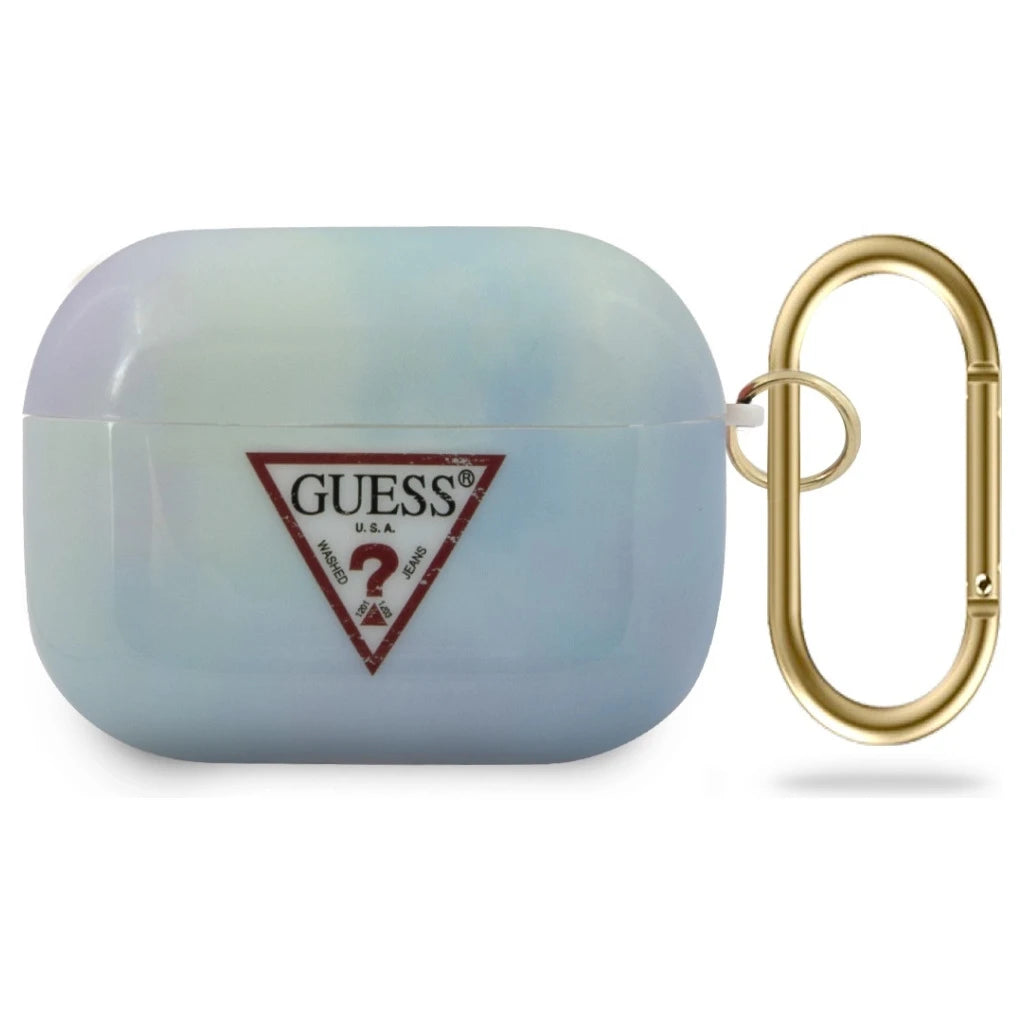 Guess GUACAPTPUMCGC02 AirPods Pro készülékhez tok Tie & Dye Collection kék - AirPods Pro tok a Domshop kínálatából