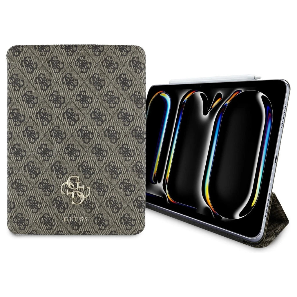 Guess GUFC11PM24PS4SGW iPad Pro 11" 2024 készülékhez Magnetic 4G Big Logo barna - iPad Pro 11" (2024) tok a Domshop kínálatából