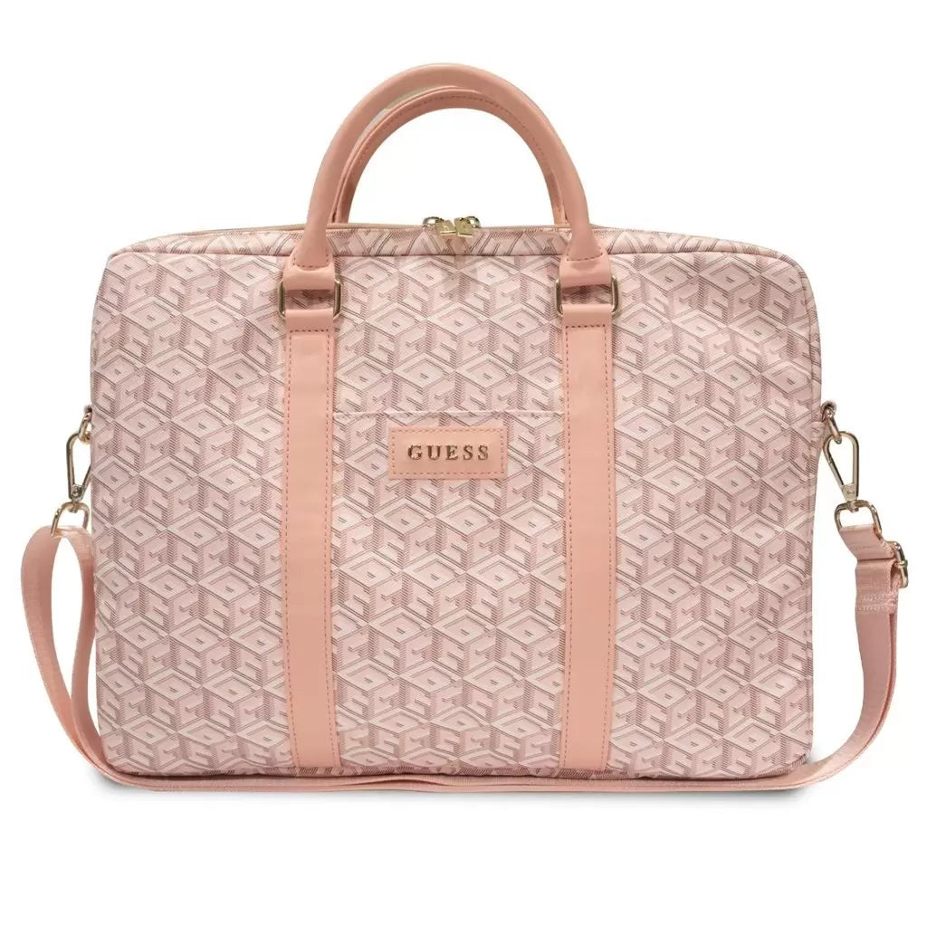 Guess laptop táska Pink 15 / 16″ GUCB15HGCFSEP - 15-16" laptop táskák a Domshop kínálatából