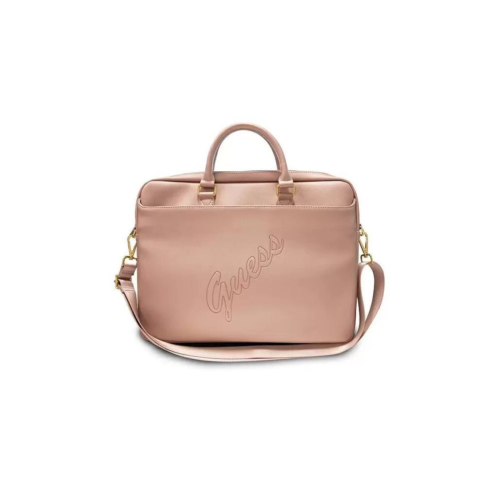 Guess laptop táska pink 15″ GUCB15PUSASPI - 15-16" laptop táskák a Domshop kínálatából