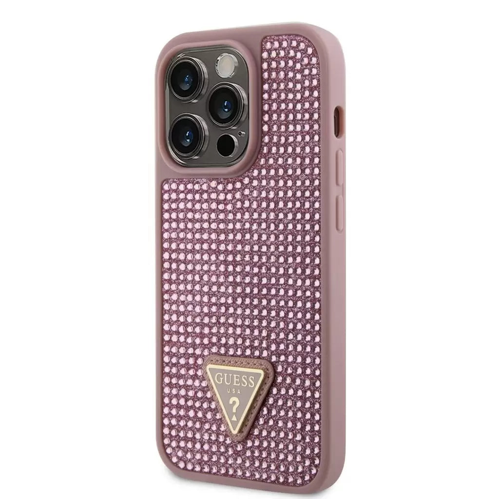 Guess tok Pink Apple Iphone 14 Pro készülékhez GUHCP14LHDGTPP - iPhone 14 Pro tok a Domshop kínálatából