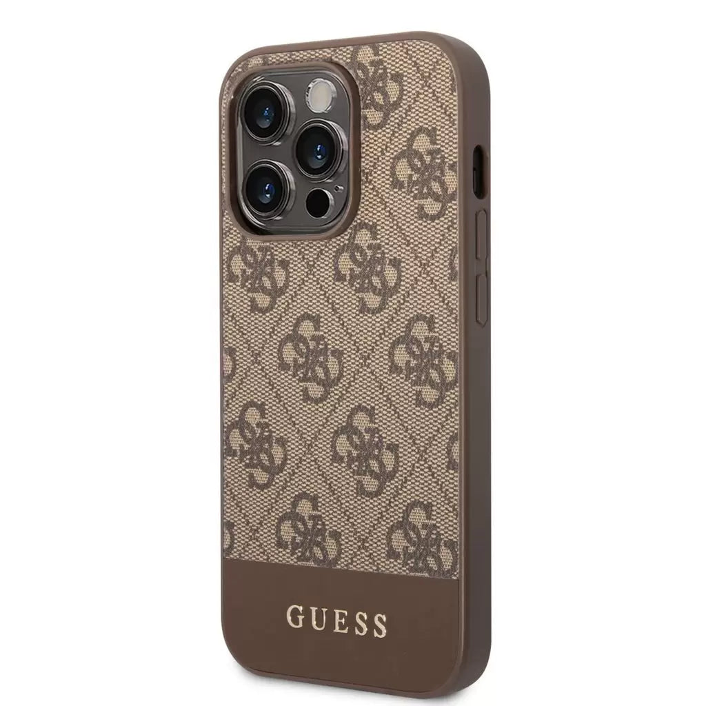 Guess tok barna GUHCP14LG4GLBR Apple iPhone 14 Pro készülékhez - iPhone 14 Pro tok a Domshop kínálatából
