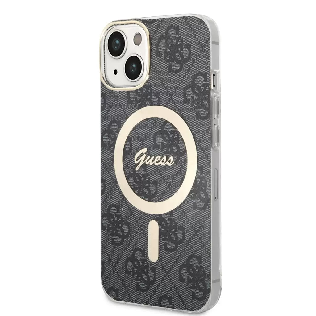 Guess tok fekete Apple Iphone 14 készülékhez GUHMP14SH4STK - iPhone 13/14 tok a Domshop kínálatából