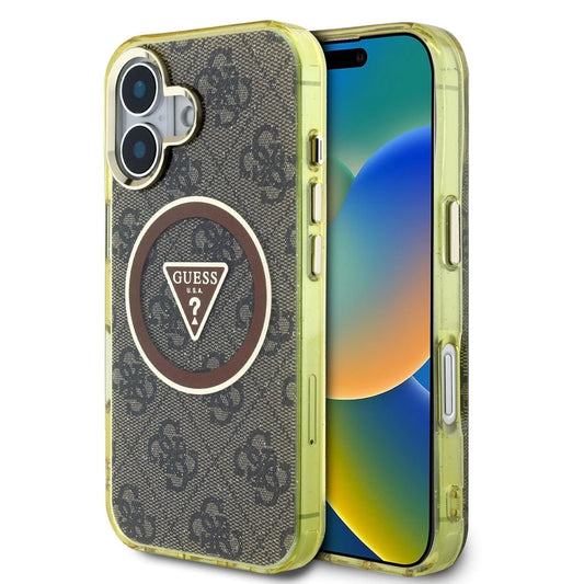 Guess tok fekete GUHMP16SHG4PRTGW Apple iPhone 16 készülékhez - iPhone 16 tok a Domshop kínálatából