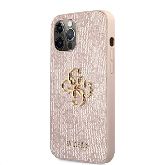 Guess tok pink GUHCP12M4GMGPI Apple iPhone 12 / 12 Pro készülékhez - iPhone 12/12 Pro tok a Domshop kínálatából
