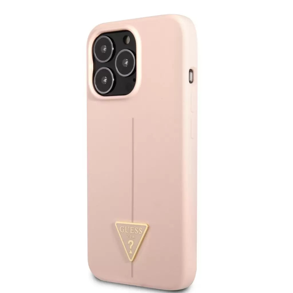 Guess tok pink GUHCP13XSLTGP Apple iPhone 13 Pro Max készülékhez - iPhone 13 Pro Max tok a Domshop kínálatából