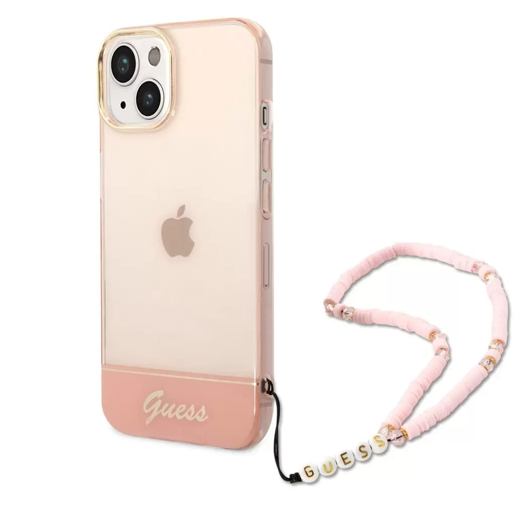 Guess tok pink GUHCP14MHGCOHP Apple iPhone 14 Plus készülékhez - iPhone 14 Plus tok a Domshop kínálatából