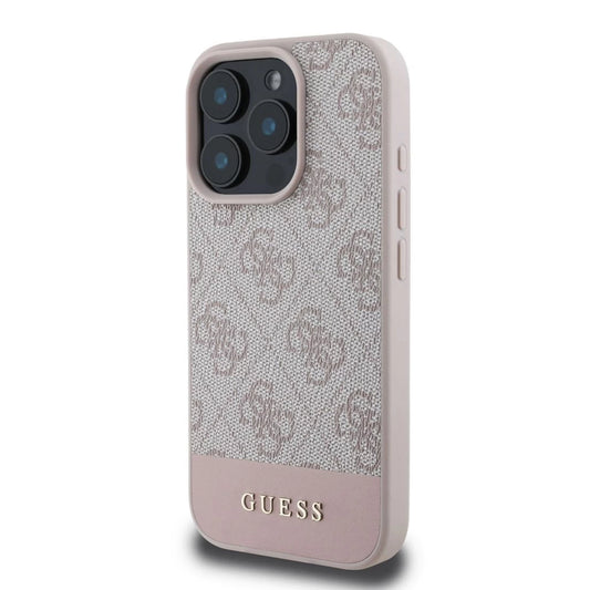 Guess tok pink GUHCP16XG4GLPI Apple iPhone 16 Pro Max készülékhez - iPhone 16 Pro Max tok a Domshop kínálatából