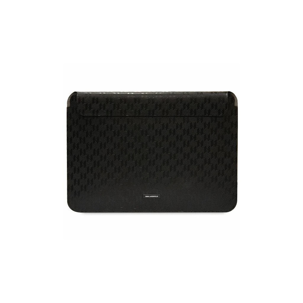 Karl Lagerfeld 14 hüvelykes laptop tok KLCS14SAKLHPK Saffiano Plaque fekete - 12-14" laptop táskák a Domshop kínálatából
