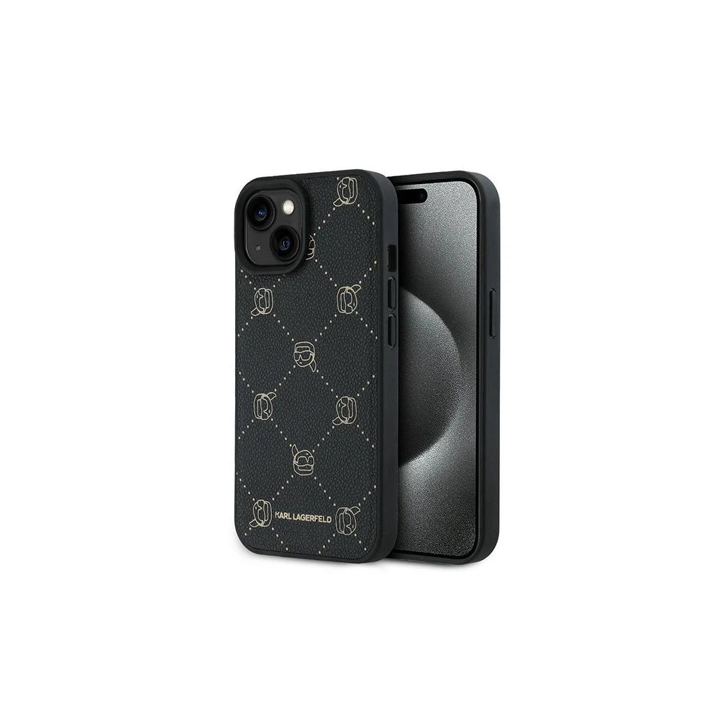 Karl Lagerfeld KLHMP15MPGKHPHK iPhone 15 Plus 6.7" készülékhez fekete Magsafe Karl Head - iPhone 15 Pro tok a Domshop kínálatából