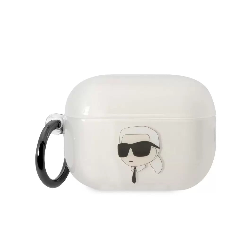 Karl Lagerfeld tok fehér KLAP2HNIKTCT Airpods Pro 2 készülékhez - AirPods Pro 2 tok a Domshop kínálatából