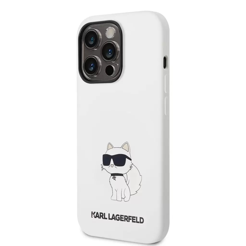 Karl Lagerfeld tok fehér KLHCP14LSNCHBCH Iphone 14 Pro készülékhez - iPhone 14 Pro tok a Domshop kínálatából