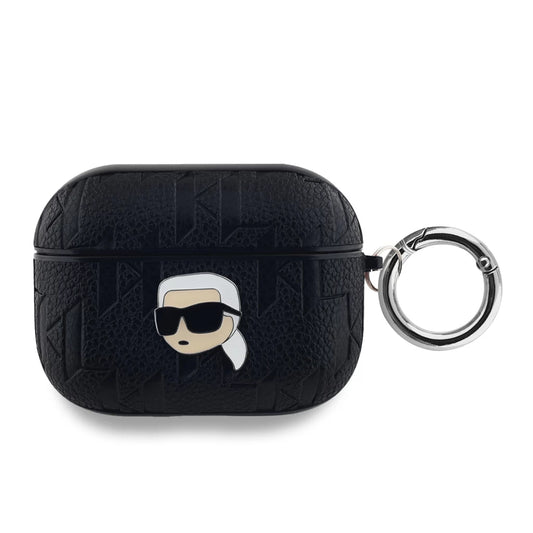 Karl Lagerfeld tok fekete KLAPPGKIPK Apple Airpods Pro készülékhez - AirPods Pro tok a Domshop kínálatából
