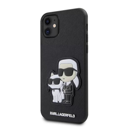 Karl Lagerfeld tok fekete KLHCN61SANKCPK Apple Iphone 11 készülékhez - iPhone 11 tok a Domshop kínálatából