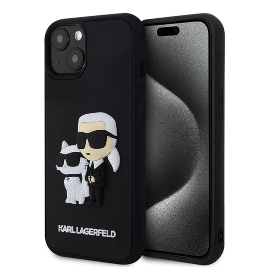 Karl Lagerfeld tok fekete KLHCP13M3DRKCNK Apple Iphone 13 készülékhez - iPhone 13/14 tok a Domshop kínálatából