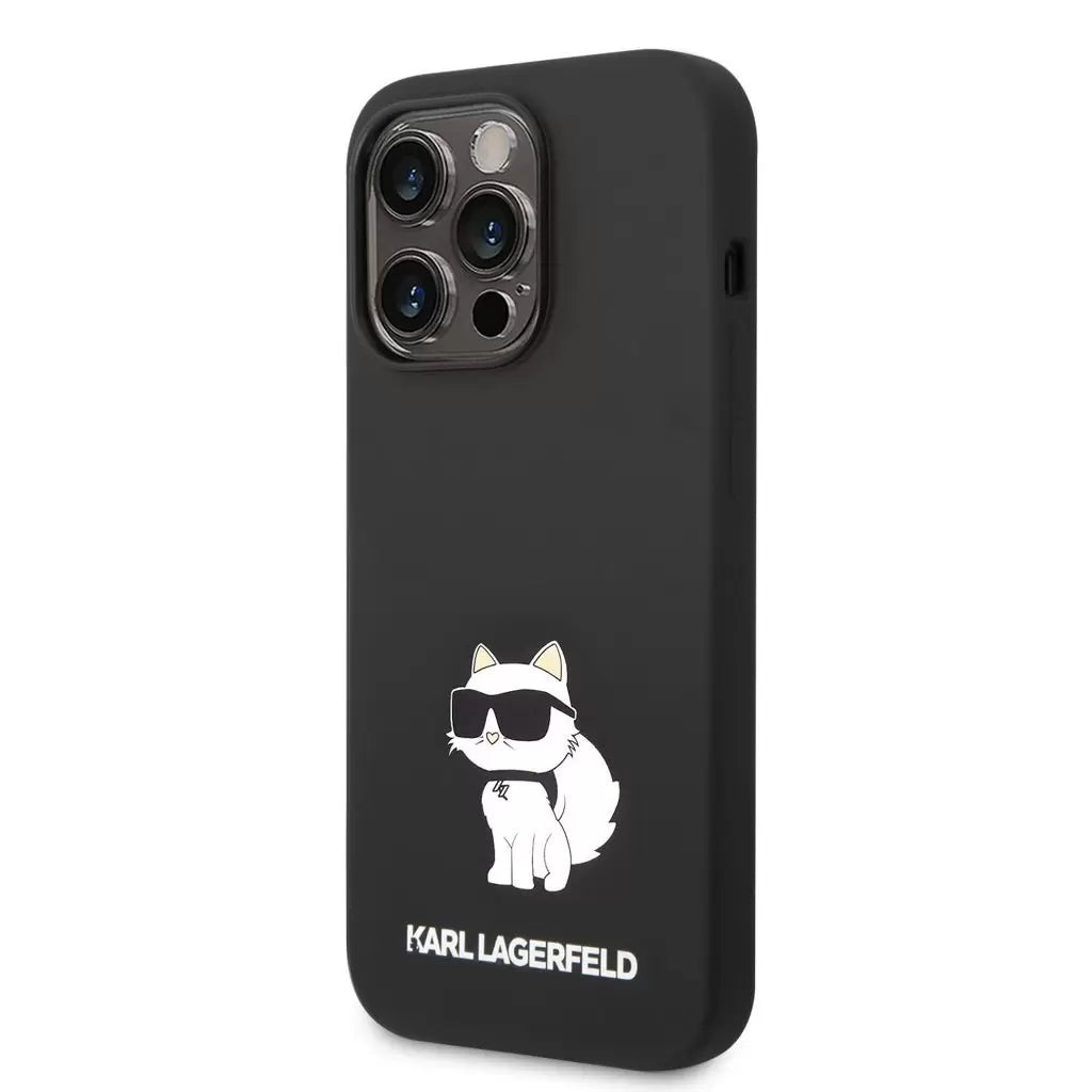 Karl Lagerfeld tok fekete KLHCP14XSNCHBCK Iphone 14 Pro Max készülékhez - iPhone 14 Pro Max tok a Domshop kínálatából