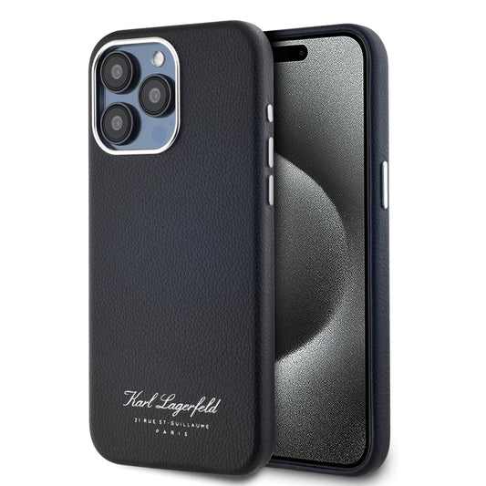 Karl Lagerfeld tok fekete KLHCP15LPGWCMKHK Apple Iphone 15 Pro készülékhez - iPhone 15 Pro tok a Domshop kínálatából