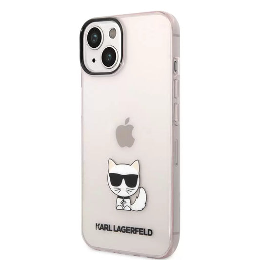 Karl Lagerfeld tok pink KLHCP14MCTTRI Apple iPhone 14 Plus készülékhez - iPhone 14 Plus tok a Domshop kínálatából