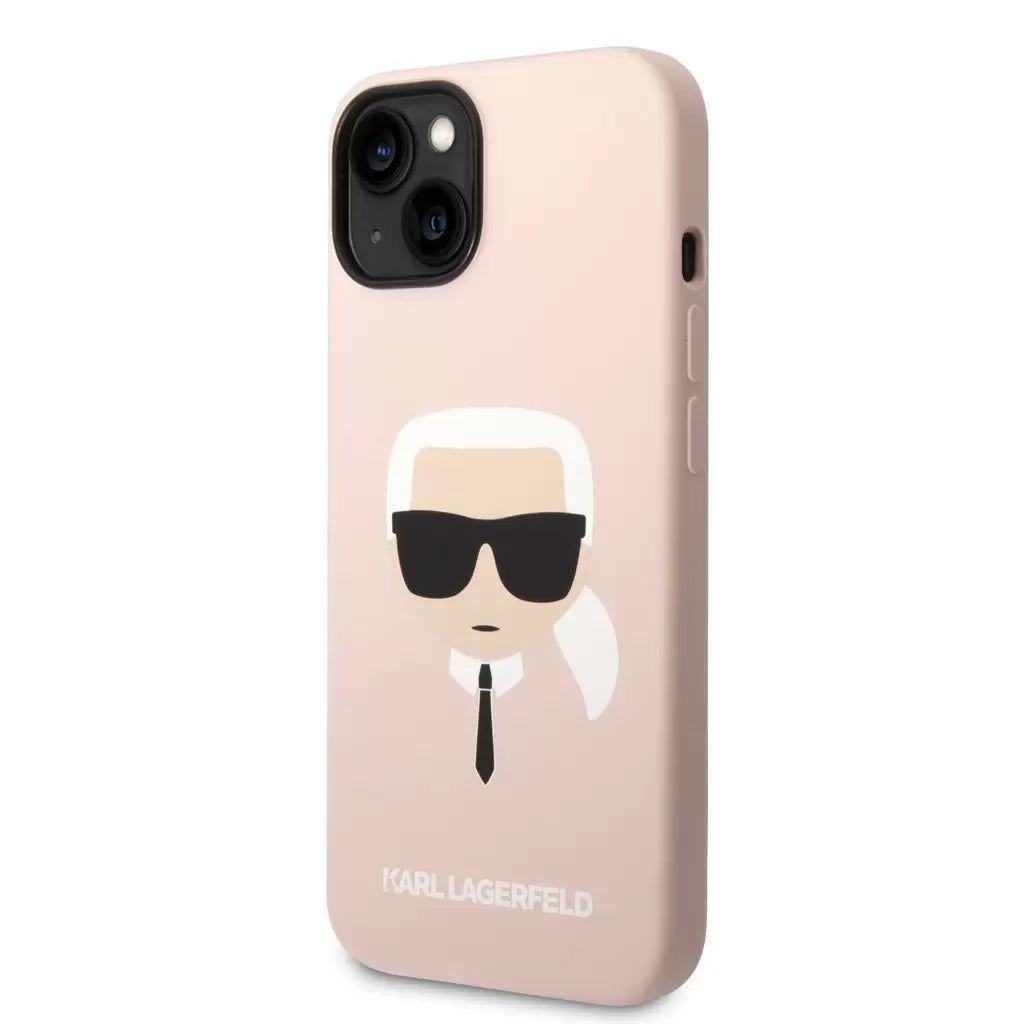 Karl Lagerfeld tok pink KLHCP14MSLKHLP Apple iPhone 14 Plus készülékhez - iPhone 14 Plus tok a Domshop kínálatából