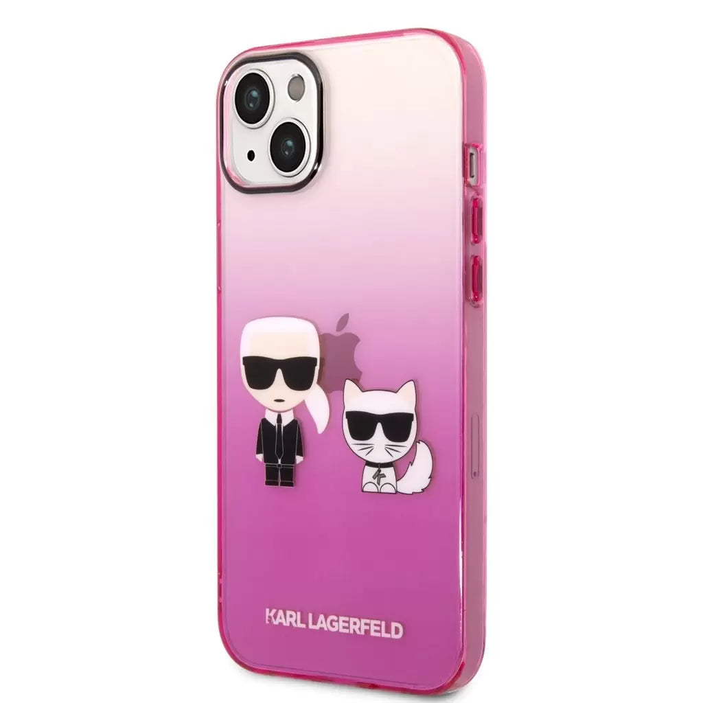 Karl Lagerfeld tok pink KLHCP14MTGKCP Apple iPhone 14 Plus készülékhez - iPhone 14 Plus tok a Domshop kínálatából