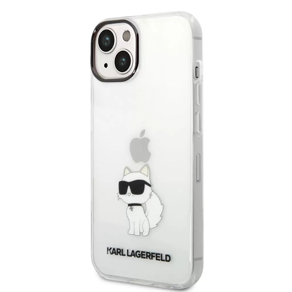 Karl Lagerfeld tok átlátszó KLHCP14MHNCHTCT Iphone 14 Plus készülékhez - iPhone 14 Plus tok a Domshop kínálatából