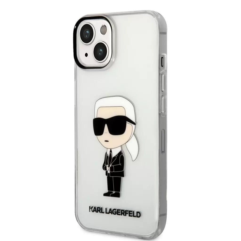 Karl Lagerfeld tok átlátszó KLHCP14MHNIKTCT Iphone 14 Plus készülékhez - iPhone 14 Plus tok a Domshop kínálatából