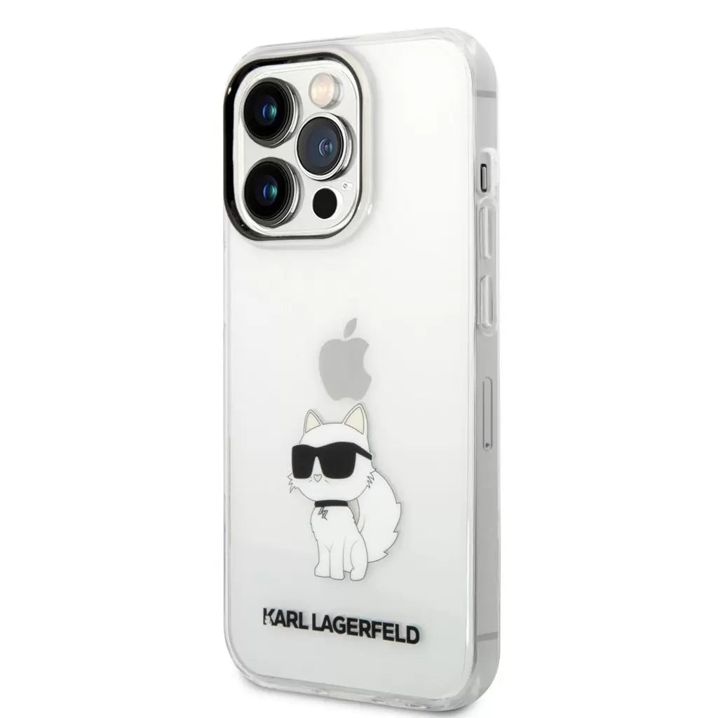 Karl Lagerfeld tok átlátszó KLHCP14XHNCHTCT Iphone 14 Pro Max készülékhez - iPhone 14 Pro Max tok a Domshop kínálatából
