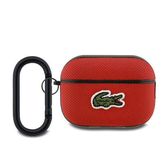 Lacoste Petit Pique Croc Logo Patch tok AirPods Pro 2 készülékhez piros - AirPods Pro 2 tok a Domshop kínálatából