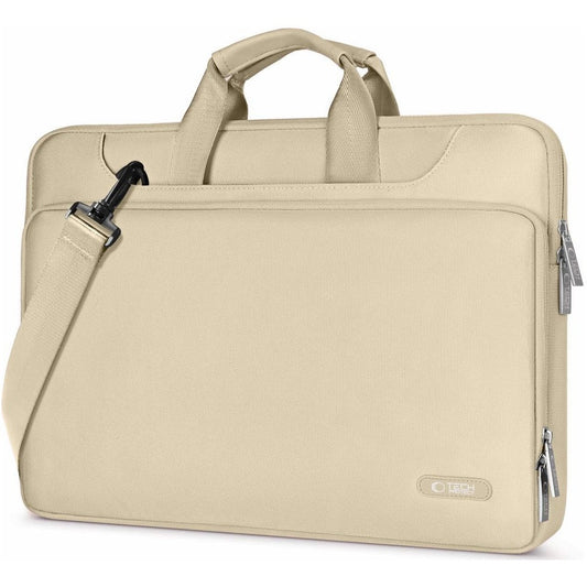 Laptop táska, 13 - 14" készülékhez, vállpánttal, TP Pocket Bag, bézs - 12-14" laptop táskák a Domshop kínálatából